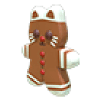 Gingerbread Kitty Throw Toy - Uncommon from Winter 2022